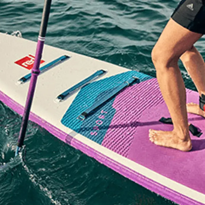 2024 Red Paddle Co Stand Up Paddle Board Sport MSL De 11'3 '' Y Remo Hybrid Resistente 001-001-002-0061 - Purple